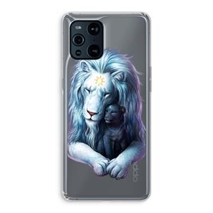 CaseCompany Child Of Light: Oppo Find X3 Pro Transparant Hoesje