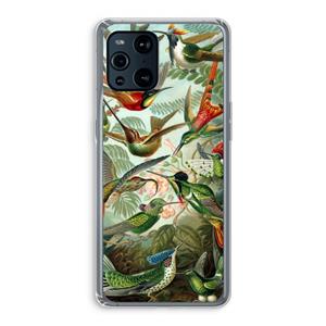 CaseCompany Haeckel Trochilidae: Oppo Find X3 Transparant Hoesje