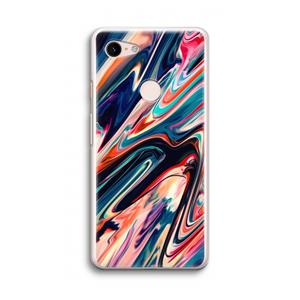 CaseCompany Quantum Being: Google Pixel 3 Transparant Hoesje
