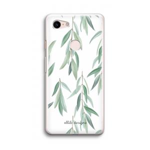 CaseCompany Branch up your life: Google Pixel 3 Transparant Hoesje