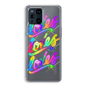 CaseCompany Loves: Oppo Find X3 Pro Transparant Hoesje