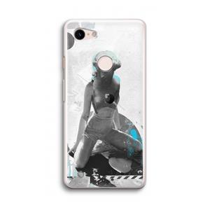 CaseCompany I will not feel a thing: Google Pixel 3 Transparant Hoesje
