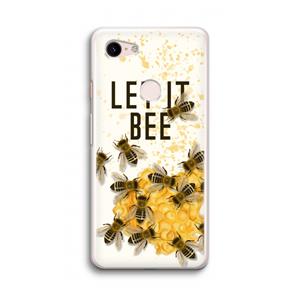 CaseCompany Let it bee: Google Pixel 3 Transparant Hoesje