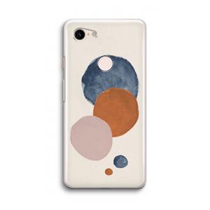 CaseCompany Geo #4: Google Pixel 3 Transparant Hoesje