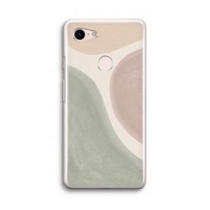 CaseCompany Geo #6: Google Pixel 3 Transparant Hoesje