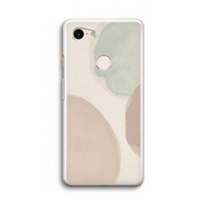 CaseCompany Geo #8: Google Pixel 3 Transparant Hoesje