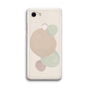 CaseCompany Geo #9: Google Pixel 3 Transparant Hoesje