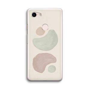 CaseCompany Geo #10: Google Pixel 3 Transparant Hoesje