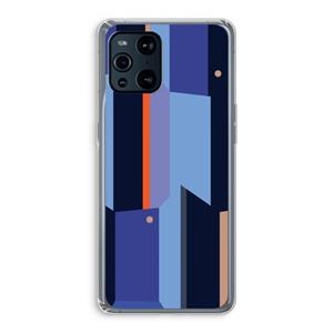 CaseCompany Gestalte 3: Oppo Find X3 Pro Transparant Hoesje