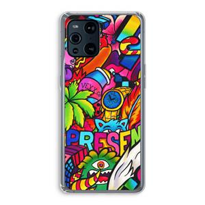 CaseCompany Represent: Oppo Find X3 Pro Transparant Hoesje