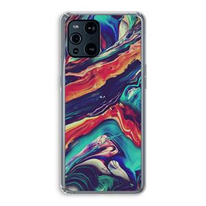 CaseCompany Chameleon Sun: Oppo Find X3 Pro Transparant Hoesje