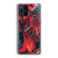 CaseCompany Endless Descent: Oppo Find X3 Pro Transparant Hoesje