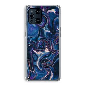 CaseCompany Mirrored Mirage: Oppo Find X3 Pro Transparant Hoesje