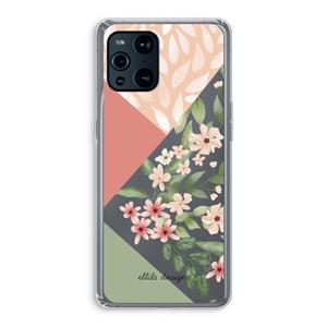 CaseCompany Sweet heaven geometrics: Oppo Find X3 Pro Transparant Hoesje