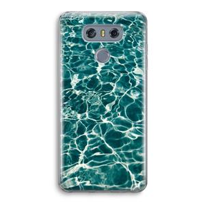 CaseCompany Weerkaatsing water: LG G6 Transparant Hoesje