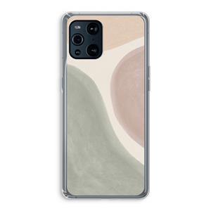 CaseCompany Geo #6: Oppo Find X3 Pro Transparant Hoesje