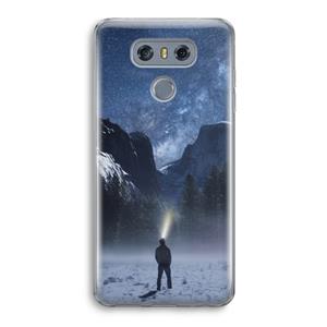 CaseCompany Wanderlust: LG G6 Transparant Hoesje