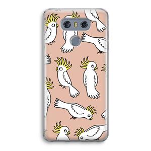 CaseCompany Papegaai: LG G6 Transparant Hoesje