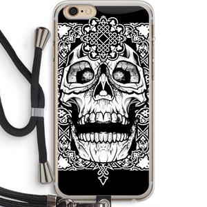 CaseCompany Seek & Destroy: iPhone 6 PLUS / 6S PLUS Transparant Hoesje met koord