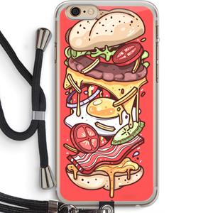 CaseCompany Diet Coke Please: iPhone 6 PLUS / 6S PLUS Transparant Hoesje met koord