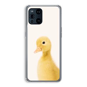 CaseCompany Duke: Oppo Find X3 Transparant Hoesje