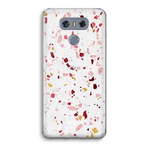 CaseCompany Terrazzo N°9: LG G6 Transparant Hoesje