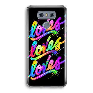 CaseCompany Loves: LG G6 Transparant Hoesje
