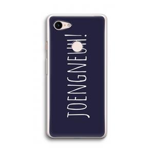 CaseCompany Joengneuh!: Google Pixel 3 Transparant Hoesje
