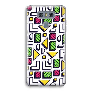 CaseCompany 8-bit N°4: LG G6 Transparant Hoesje