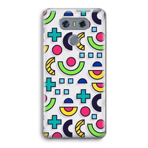 CaseCompany 8-bit N°6: LG G6 Transparant Hoesje