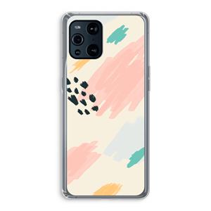 CaseCompany Sunday Chillings: Oppo Find X3 Transparant Hoesje