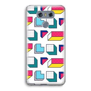 CaseCompany 8-bit N°7: LG G6 Transparant Hoesje