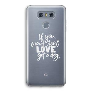 CaseCompany Partner in crime: LG G6 Transparant Hoesje