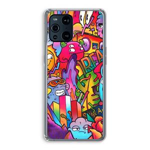 CaseCompany Dreams: Oppo Find X3 Transparant Hoesje