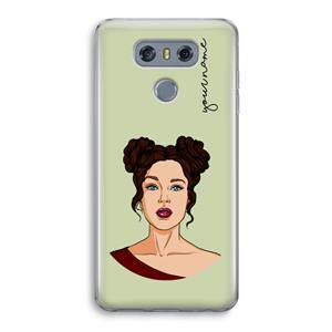 CaseCompany Pop-Art Creator: LG G6 Transparant Hoesje