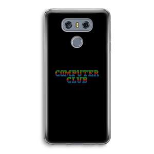 CaseCompany Retro: LG G6 Transparant Hoesje