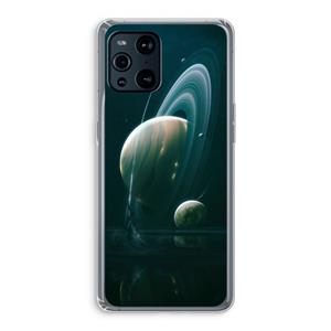 CaseCompany Mercurius: Oppo Find X3 Pro Transparant Hoesje