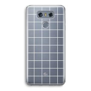 CaseCompany Rooster 2: LG G6 Transparant Hoesje