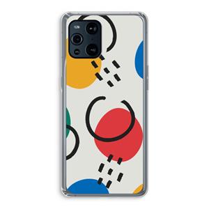 CaseCompany Illustratieve pop 3: Oppo Find X3 Pro Transparant Hoesje