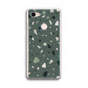 CaseCompany Terrazzo N°19: Google Pixel 3 Transparant Hoesje