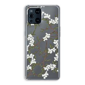 CaseCompany Blossoming spring: Oppo Find X3 Pro Transparant Hoesje