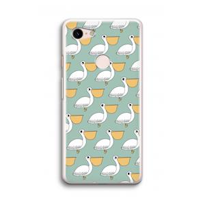 CaseCompany Pelican: Google Pixel 3 Transparant Hoesje