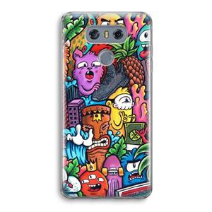 CaseCompany Vexx Mixtape: LG G6 Transparant Hoesje