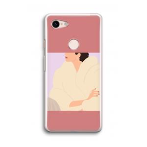 CaseCompany Cosy: Google Pixel 3 Transparant Hoesje