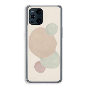 CaseCompany Geo #9: Oppo Find X3 Transparant Hoesje