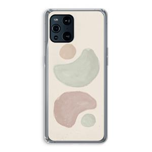 CaseCompany Geo #10: Oppo Find X3 Transparant Hoesje