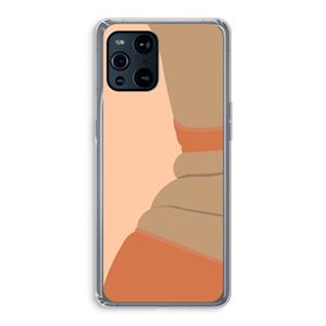 CaseCompany Bikini: Oppo Find X3 Pro Transparant Hoesje