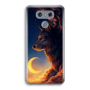 CaseCompany Night Guardian: LG G6 Transparant Hoesje