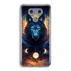 CaseCompany Wolf Dreamcatcher: LG G6 Transparant Hoesje