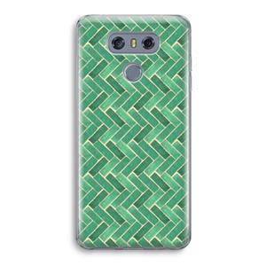 CaseCompany Moroccan tiles 2: LG G6 Transparant Hoesje